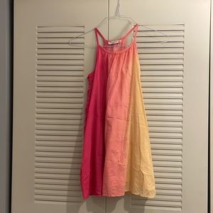 Pink ombre kids Abercrombie sundress